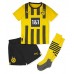 Borussia Dortmund Nico Schulz #14 Hjemmedraktsett Barn 2022-23 Kortermet (+ korte bukser)